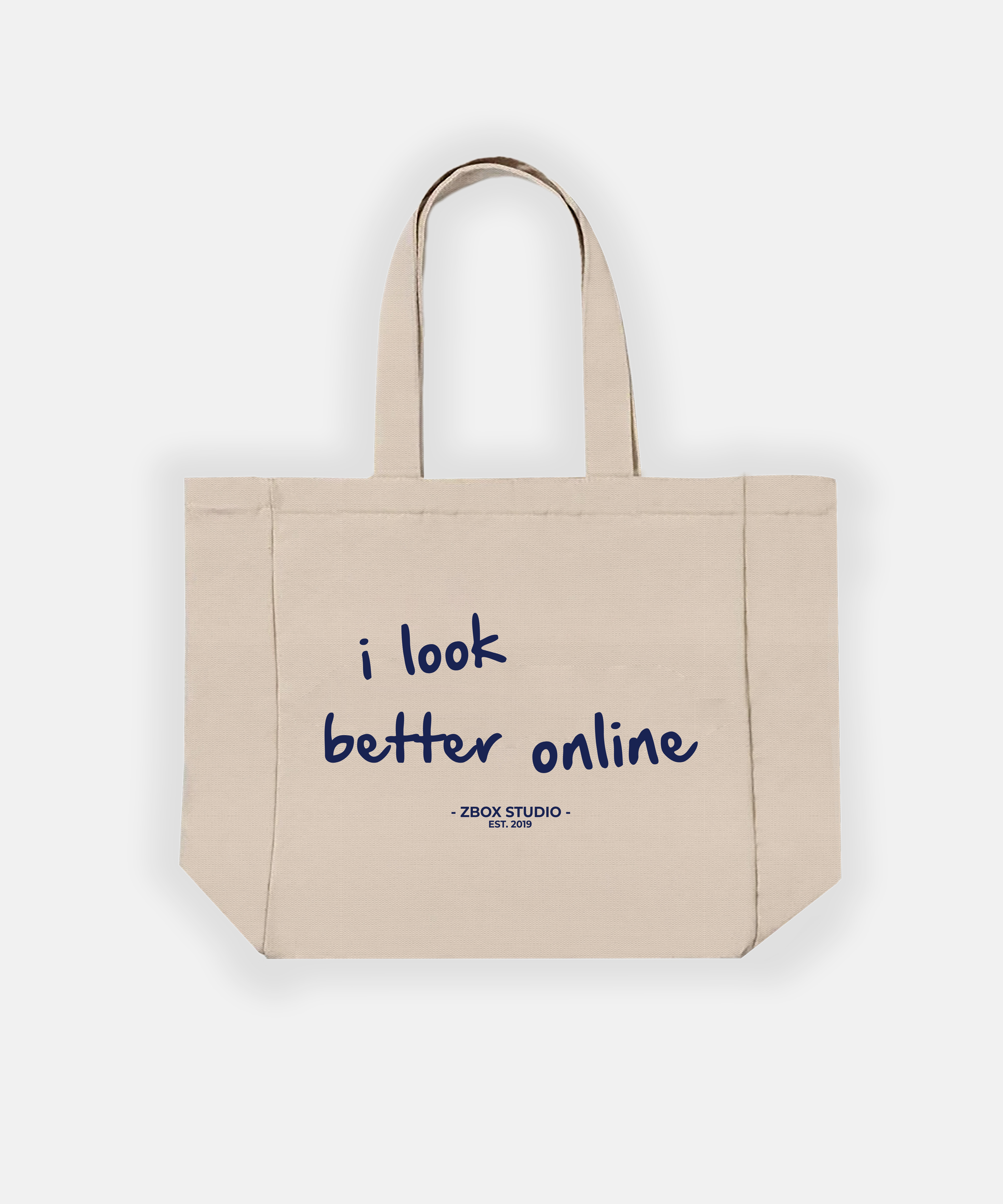 I Look Better Online Tote Bag