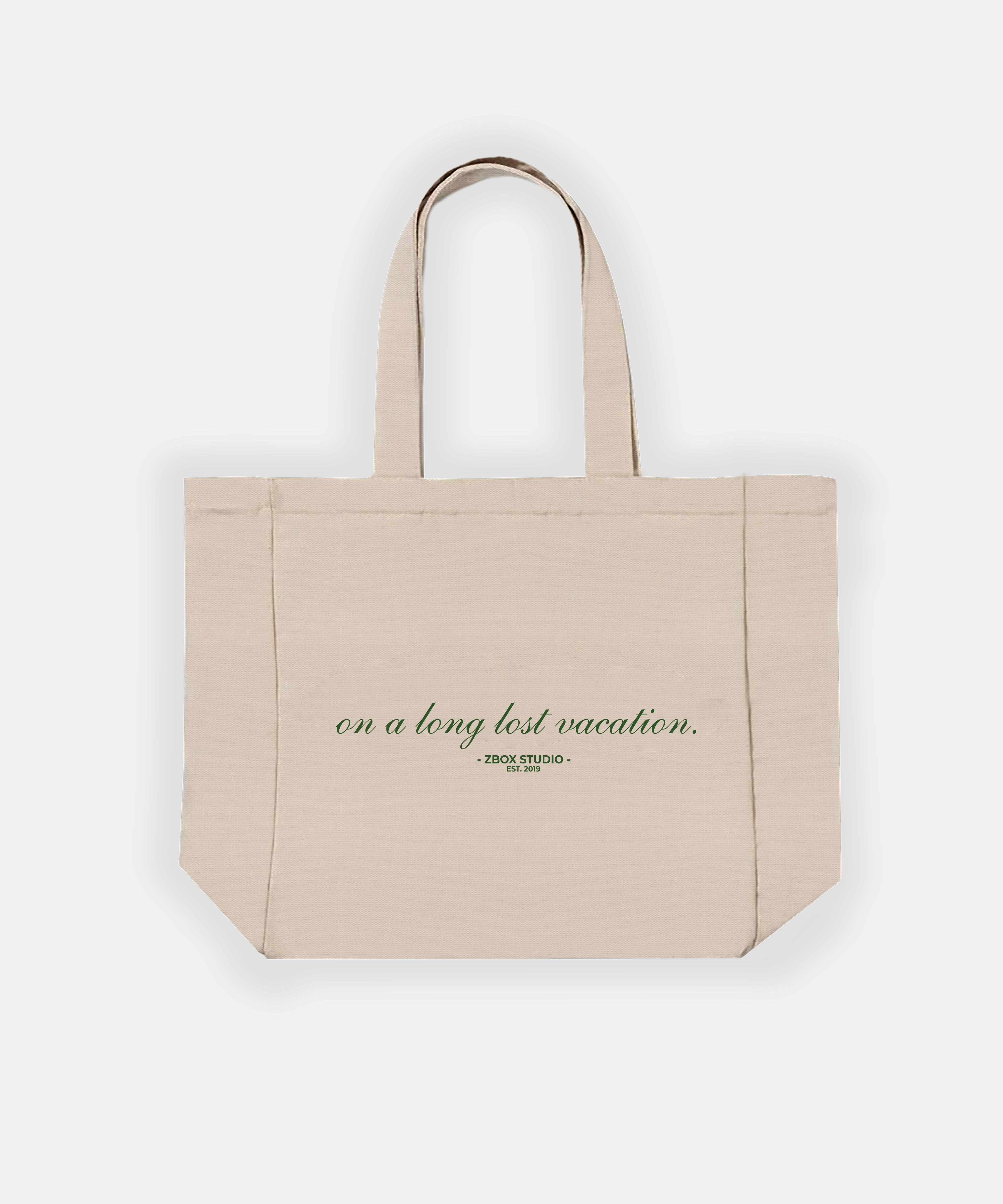 On a Long Lost Vacation Tote Bag