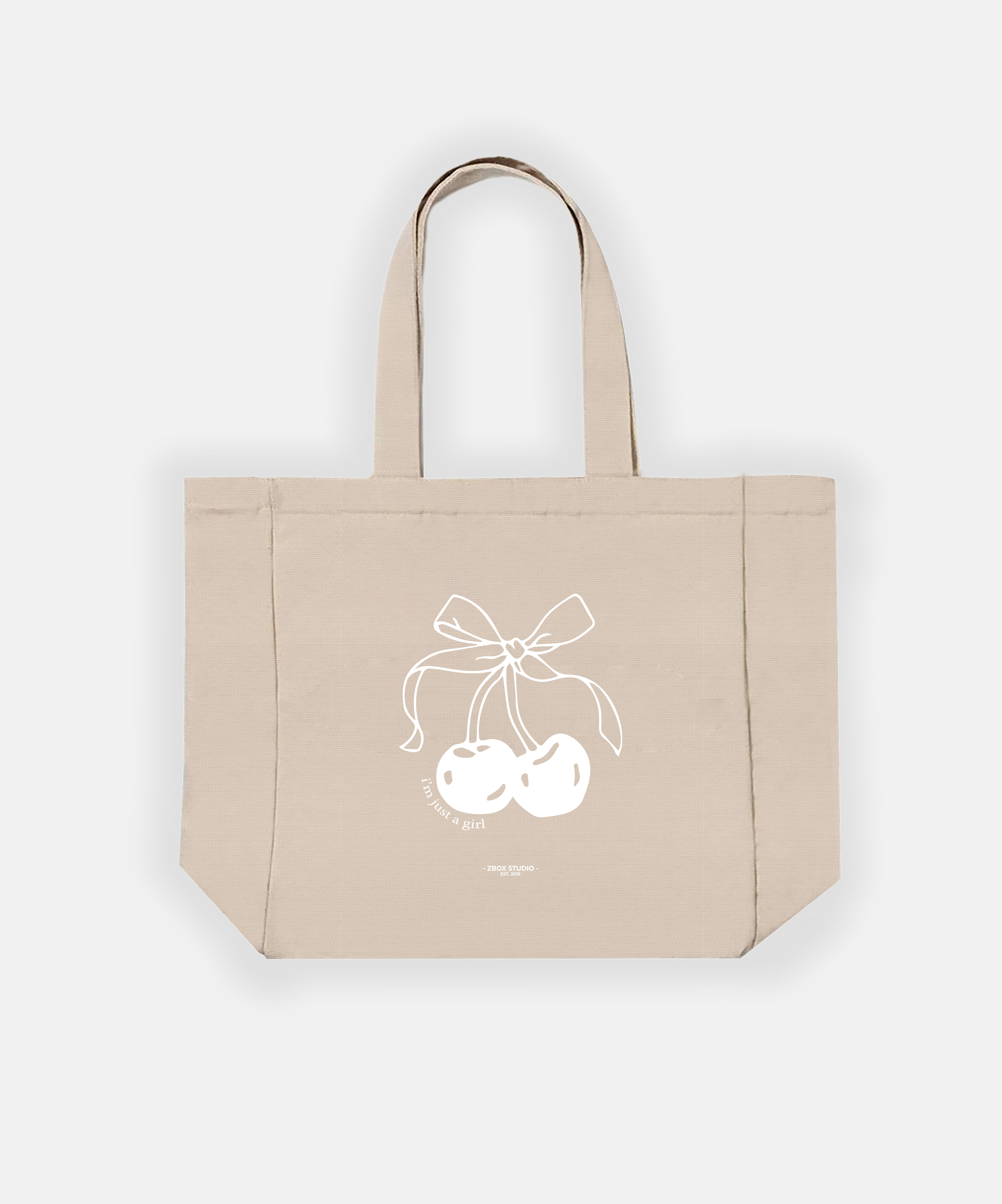 Cherry bow Tote Bag